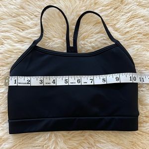 BALERA Black cami top. Fully padded. Size Medium Child